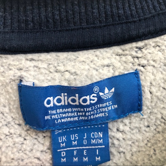 Oversized Adidas Original Crewneck Sweater - Picture 2 of 4